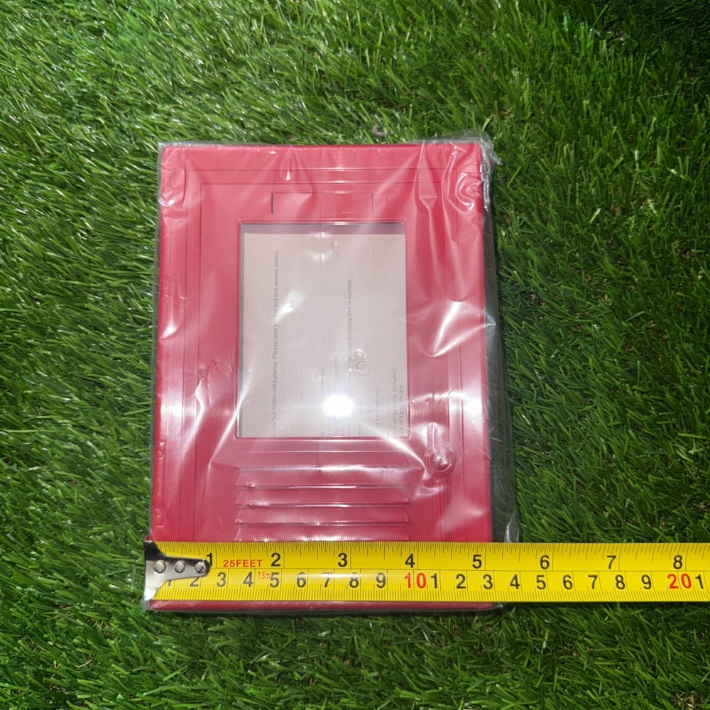 Red Locker-Style Photo Frame - Picture 2 of 5